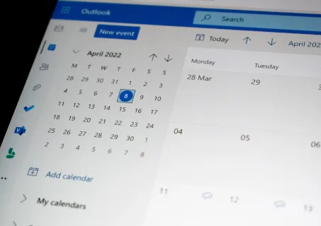 Outlook agenda