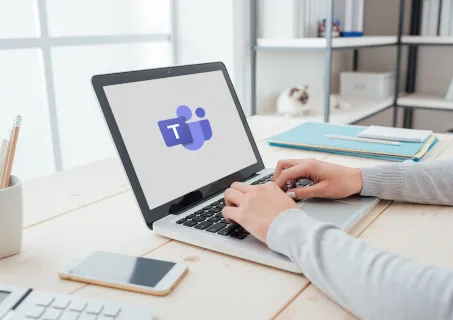 Microsoft Teams laptop